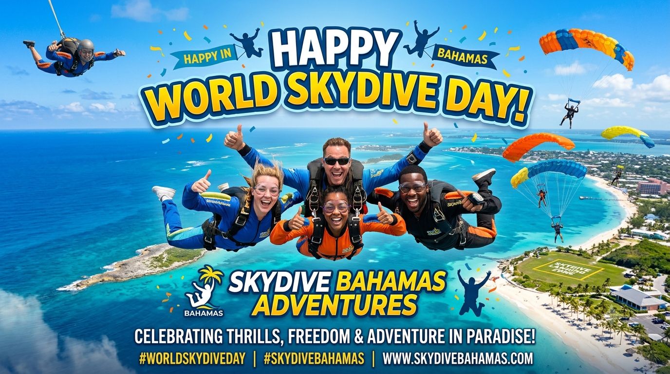 World Skydive Day with Skydive Bahamas Adventures