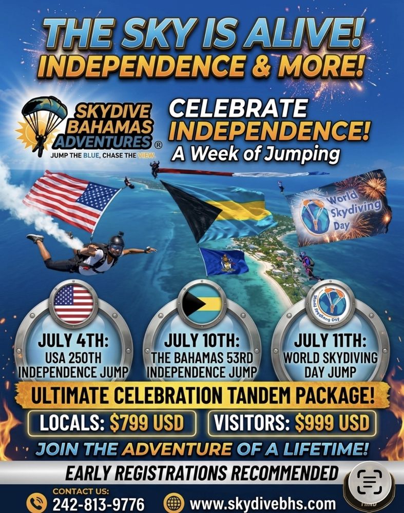 The Sky Is Alive: Independence & More, a week of jumping